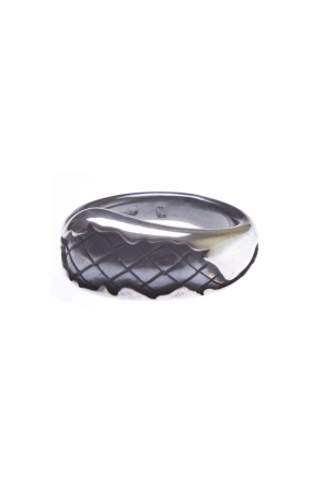 Asymmetric silver ring, zdjęcie 1 Asymmetric silver ring od Bottega Veneta